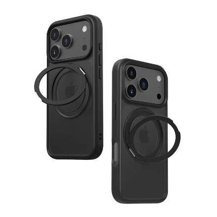 iPhone 17 Pro 360° Rotating Ring Stand Magsafe Phone Case