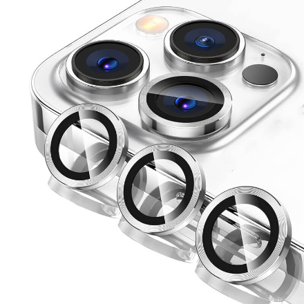 iPhone 17 Air 9H Multicolor Tempered Glass Individual Camera Lens Cover Protector