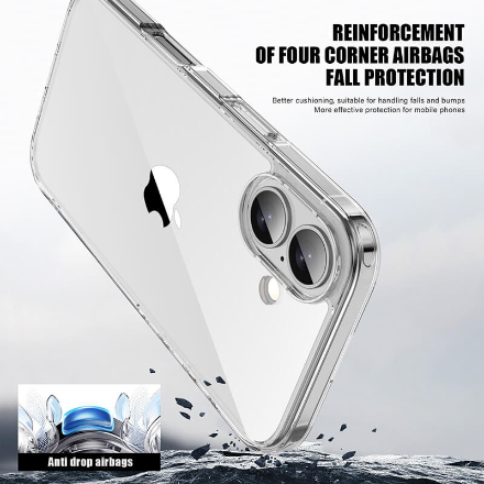 iPhone 17 Aurora Series Crystal Transparent Phone Case