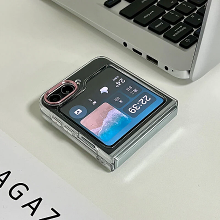 Samsung Galaxy Z Flip 7 2025 RAFI Series 360° Rotating Magnetic Stand Case